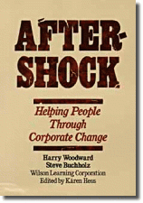 Aftershock: Helping People through Corporate Change by Harry Woodward and Steve Buchholz. An excellent resource that goes into more depth on the change model of endings, transitions and beginnings This book also goes into depth on the reactions you can expect to change, which include disengagement, disidentification, disorientation and disenchantment. Making sense of what appears to be senseless behavior is essential to identifying what people need and how best to get them back "on board." Consider getting enough copies for your everyone on your staff.