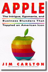 Apple, The Inside Story of Intrigue, Egomania, and Business Blunders by Jim Carltonand Guy Kawasaki. Apple Computer, founded as a garage start-up by Steve Jobs and Steve Wozniak in 1976, was once a shining example of the American success story. The company launched the personal-computer revolution in 1978 with the first all-purpose desktop PC, the Apple II. In 1980, long before technology stocks were popular, Apple's initial public offering was one of the most highly awaited events in Wall Street history.