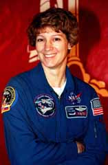 Eileen Collins, Astronaut  & Space Shuttle Commander.  Photo courtesy of NASA.