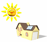Solar power and water heat reduces carbon dioxide buildup.