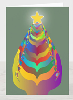 Hope and togetherness Christmas Card
